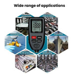 R&D INSTRUMENTS TC-100 Misuratore di spessore del rivestimento ad alta precisione, strumento per la misurazione dello spessore del film di vernice automobilistica, TC-100
