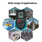R&D INSTRUMENTS TC-100 Misuratore di spessore del rivestimento ad alta precisione, strumento per la misurazione dello spessore del film di vernice automobilistica, TC-100