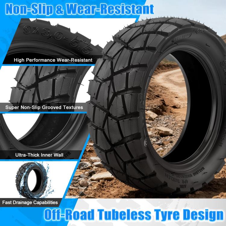 Pneumatici tubeless fuoristrada AIMITE per monopattino elettrico KuKirin G2 Pro.