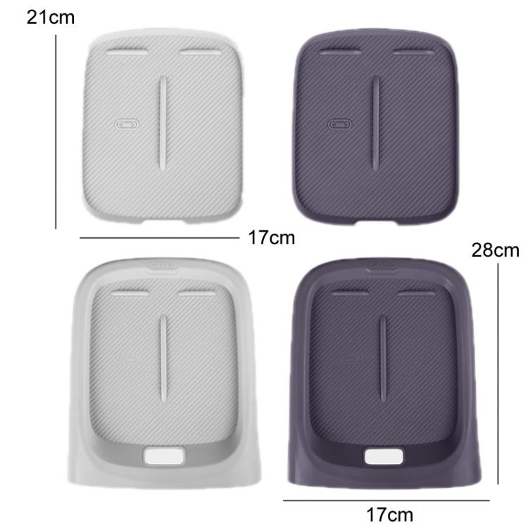 Tappetino protettivo antiscivolo in silicone per la console centrale di ricarica wireless Leapmotor B10 (2025), Purple Half-coverage, Purple Full-coverage, Gray Half-coverage, Gray Full-coverage