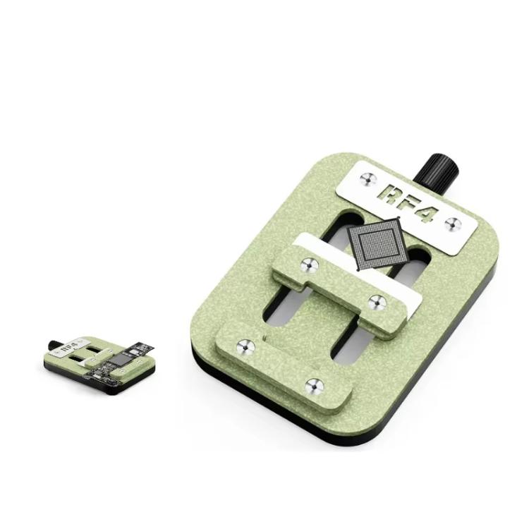 RF4 RF-FT02 Dispositivo di fissaggio per schede madri resistente al calore per la riparazione di telefoni, supporto per chip regolabile