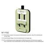 RF4 RF-FT02 Dispositivo di fissaggio per schede madri resistente al calore per la riparazione di telefoni, supporto per chip regolabile