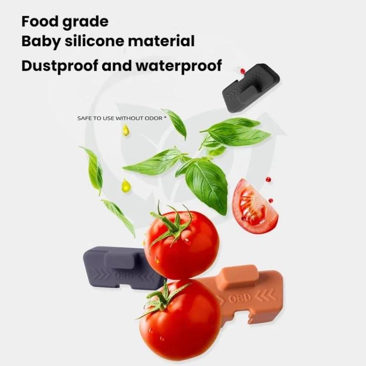 Coperchio protettivo antipolvere in silicone per interfaccia OBD Leapmotor B10.