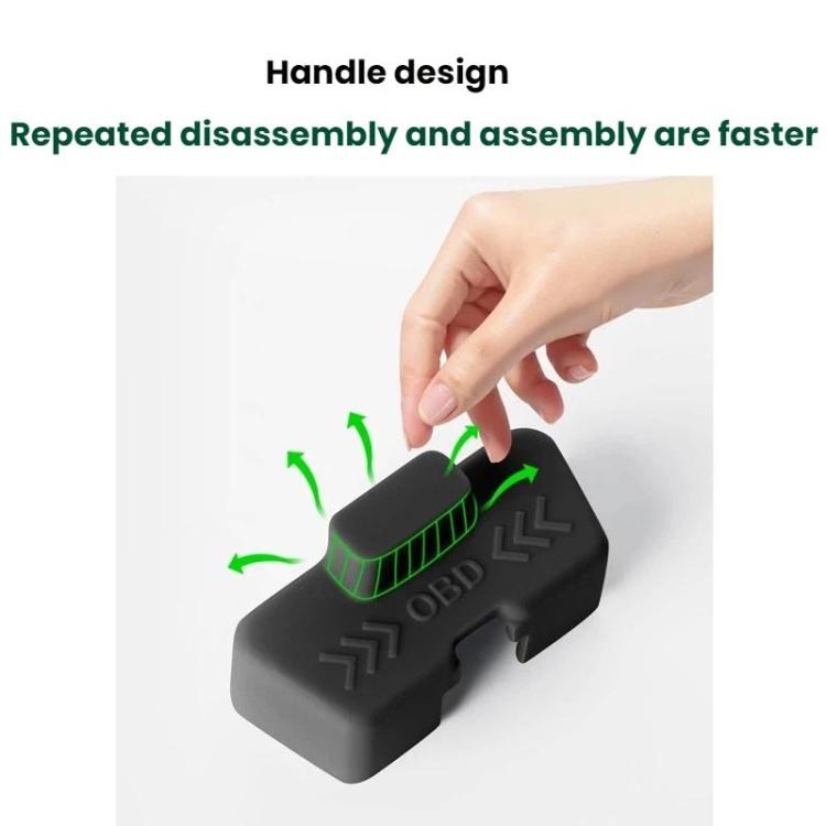Coperchio protettivo antipolvere in silicone per interfaccia OBD Leapmotor B10.
