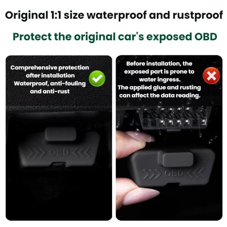 Coperchio protettivo antipolvere in silicone per interfaccia OBD Leapmotor B10.