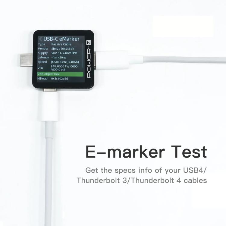POWER-Z KM003C Tester per ricarica rapida USB-C, PD3.1 e analizzatore di protocollo
