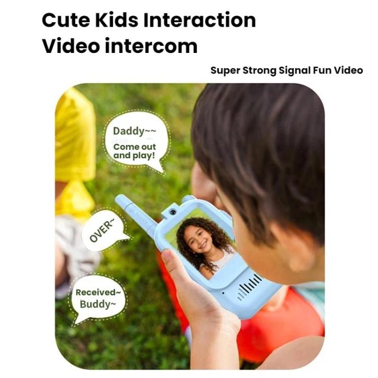Videotelefono wireless per bambini con walkie-talkie
