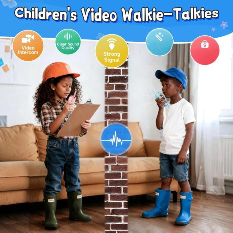 Videotelefono wireless per bambini con walkie-talkie