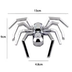 2 pezzi Emblema ragno metallico generale per auto Adesivo decorativo 3D per auto, Metallic Spider