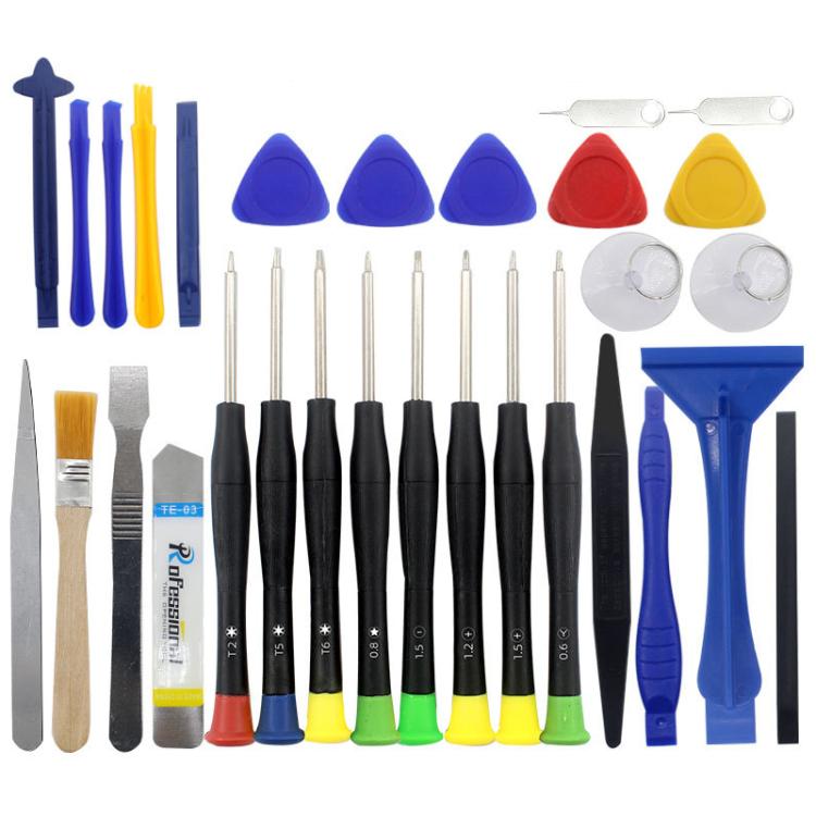 Set di cacciaviti per lo smontaggio e la riparazione di telefoni cellulari da 3 mm, 26pcs /Set OPP, 30pcs /Set OPP, 35pcs /Set OPP