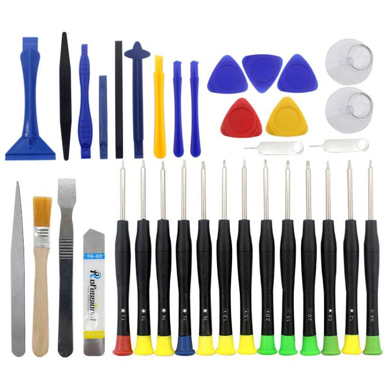 Set di cacciaviti per lo smontaggio e la riparazione di telefoni cellulari da 3 mm, 26pcs /Set OPP, 30pcs /Set OPP, 35pcs /Set OPP