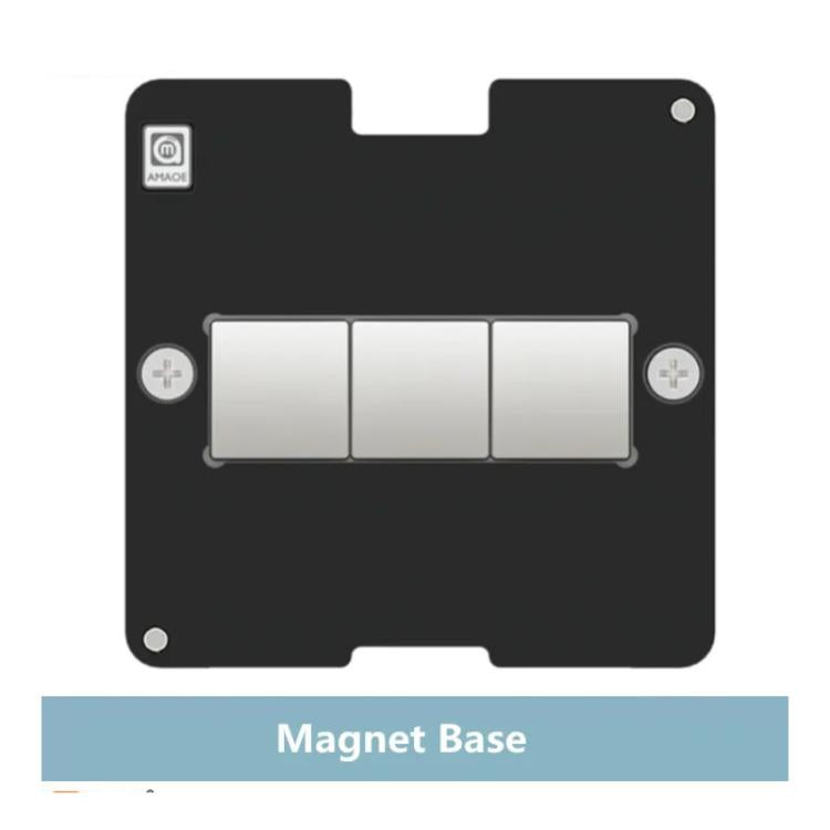 AMAOE X-16 Serie 28-in-1 Set di piattaforme per semina in latta con base magnetica, piastra di posizionamento, strato intermedio, rete di stagno per saldatura.