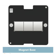 AMAOE X-16 Serie 28-in-1 Set di piattaforme per semina in latta con base magnetica, piastra di posizionamento, strato intermedio, rete di stagno per saldatura.
