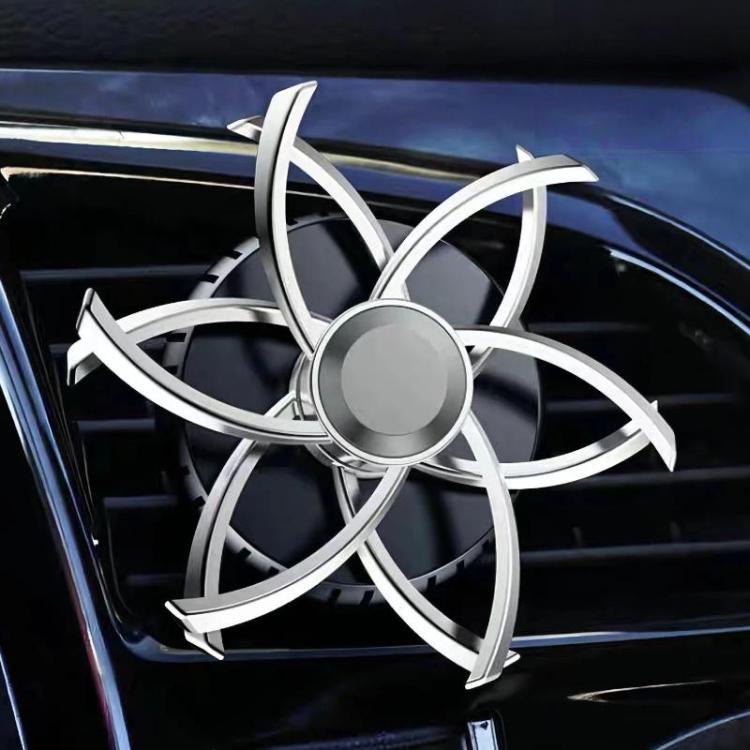 Decorazione per bocchetta dell'aria dell'auto con cuscinetti profumati, fiocco di neve rotante e ragno, decorazione automobilistica, Spider Red, Spider Sliver, Spider Blue, Spider Purple, Snowflake Red, Snowflake Sliver, Snowflake Blue, Snowflake Purple