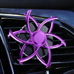 Decorazione per bocchetta dell'aria dell'auto con cuscinetti profumati, fiocco di neve rotante e ragno, decorazione automobilistica, Spider Red, Spider Sliver, Spider Blue, Spider Purple, Snowflake Red, Snowflake Sliver, Snowflake Blue, Snowflake Purple