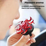 Decorazione per bocchetta dell'aria dell'auto con cuscinetti profumati, fiocco di neve rotante e ragno, decorazione automobilistica, Spider Red, Spider Sliver, Spider Blue, Spider Purple, Snowflake Red, Snowflake Sliver, Snowflake Blue, Snowflake Purple