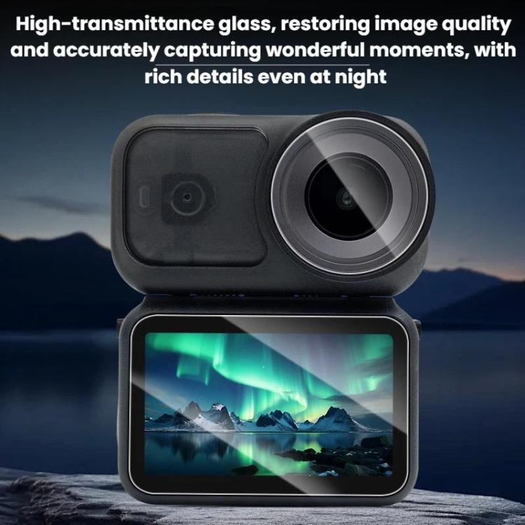 Pellicola protettiva in vetro temperato antigraffio per DJI Osmo Nano CYNOVA HD, For DJI Osmo Nano 2 sets