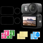 Pellicola protettiva in vetro temperato antigraffio per DJI Osmo Nano CYNOVA HD, For DJI Osmo Nano 2 sets