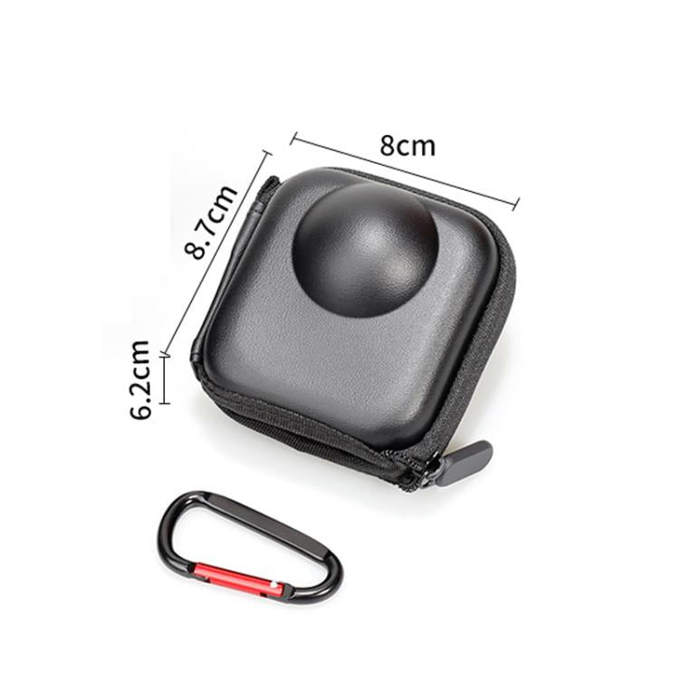 Custodia rigida compatta per GoPro MAX2, borsa protettiva con moschettone., Carrying Case