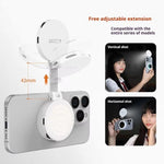 VRIG Luce Selfie Magnetica Estensibile con Specchio
