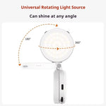 VRIG Luce Selfie Magnetica Estensibile con Specchio