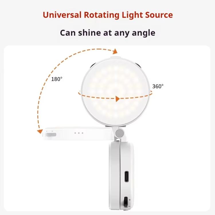 VRIG Luce Selfie Magnetica Estensibile con Specchio