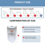 Sedile WC intelligente con riscaldamento e asciugatore ad aria