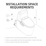 Sedile WC intelligente con riscaldamento e asciugatore ad aria