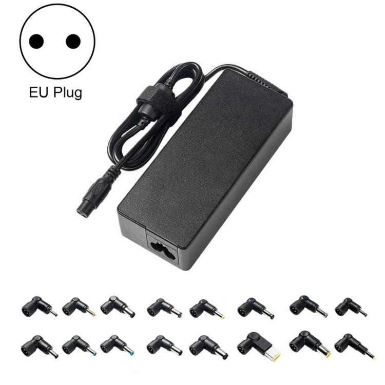 90W 19.5V 4.62A Universal Multi-Functional Laptop Power Adapter With 16 Connectors, US Plug, EU Plug, UK Plug