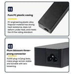 90W 19.5V 4.62A Universal Multi-Functional Laptop Power Adapter With 16 Connectors, US Plug, EU Plug, UK Plug