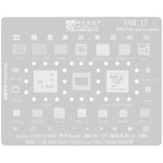 AMAOE Strumento di riparazione per saldatura e reballing BGA Samsung con stencil., SAM15 S21/S21 Ultra, SAM16 A53/A536, SAM17 S22/S22 Ultra, SAM18 A14/A54, SAM19 S23/S24, SAM20 A156U/A156E, SAM21 S25/S25+