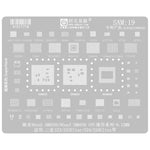 AMAOE Strumento di riparazione per saldatura e reballing BGA Samsung con stencil., SAM15 S21/S21 Ultra, SAM16 A53/A536, SAM17 S22/S22 Ultra, SAM18 A14/A54, SAM19 S23/S24, SAM20 A156U/A156E, SAM21 S25/S25+