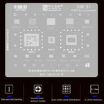 AMAOE Strumento di riparazione per saldatura e reballing BGA Samsung con stencil., SAM15 S21/S21 Ultra, SAM16 A53/A536, SAM17 S22/S22 Ultra, SAM18 A14/A54, SAM19 S23/S24, SAM20 A156U/A156E, SAM21 S25/S25+