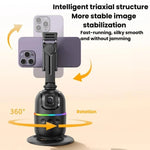 Gimbal stabilizzatore con tracciamento volto e luce LED