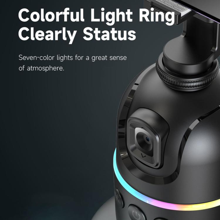 Gimbal stabilizzatore con tracciamento volto e luce LED