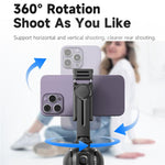 Gimbal stabilizzatore con tracciamento volto e luce LED