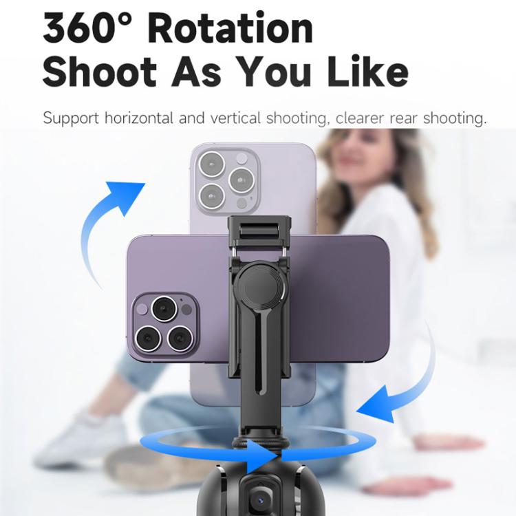 Gimbal stabilizzatore con tracciamento volto e luce LED