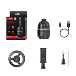 Gimbal stabilizzatore con tracciamento volto e luce LED