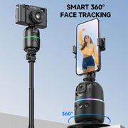 Gimbal stabilizzatore con tracciamento volto e luce LED