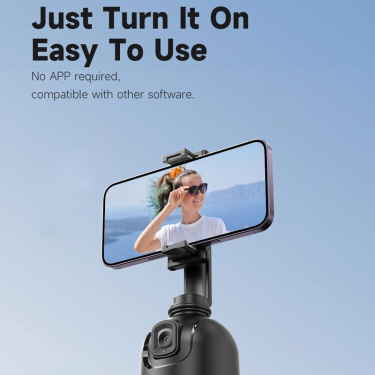 Gimbal stabilizzatore con tracciamento volto e luce LED