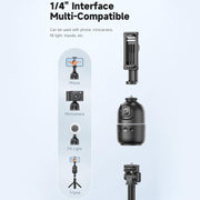 Gimbal stabilizzatore con tracciamento volto e luce LED