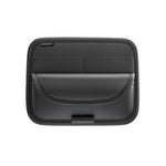 Organizer universale di grande capacità per aletta parasole auto, con clip multifunzionale per occhiali e custodia per biglietti/carte.