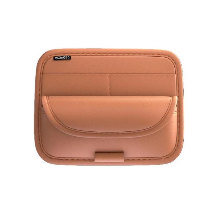 Organizer universale di grande capacità per aletta parasole auto, con clip multifunzionale per occhiali e custodia per biglietti/carte.