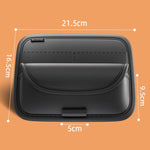 Organizer universale di grande capacità per aletta parasole auto, con clip multifunzionale per occhiali e custodia per biglietti/carte.