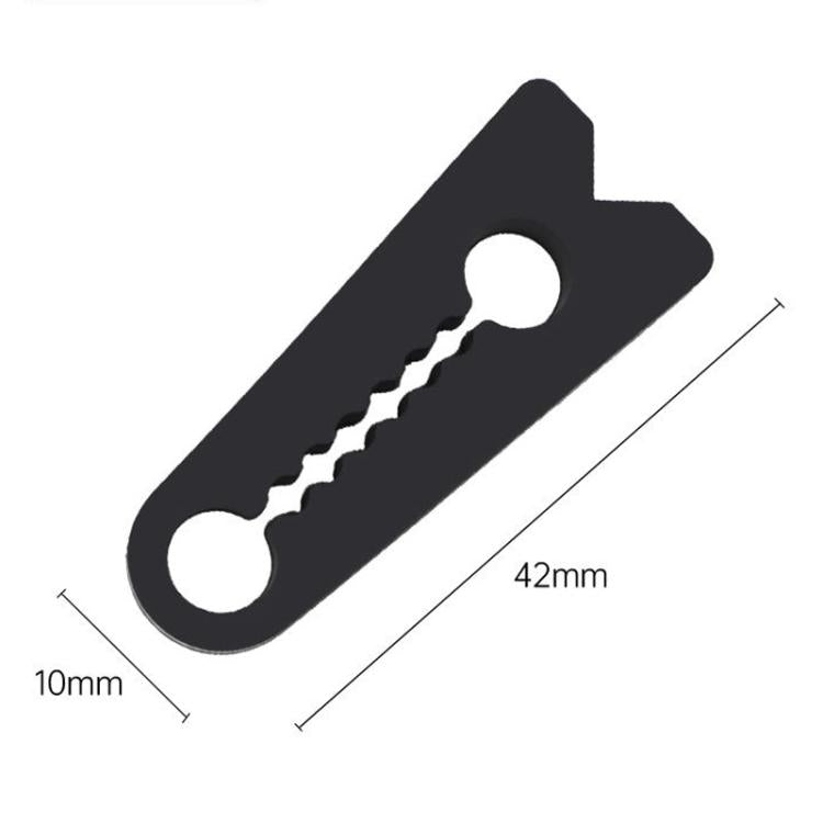 4 pezzi di cuscinetti di protezione antiurto per fibbia di chiusura della portiera dell'auto, in silicone, per ridurre il rumore della portiera.