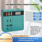 Convertitore batteria litio con inverter 120W per Makita