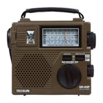 Radio emergenza portatile TECSUN GR-88P con manovella