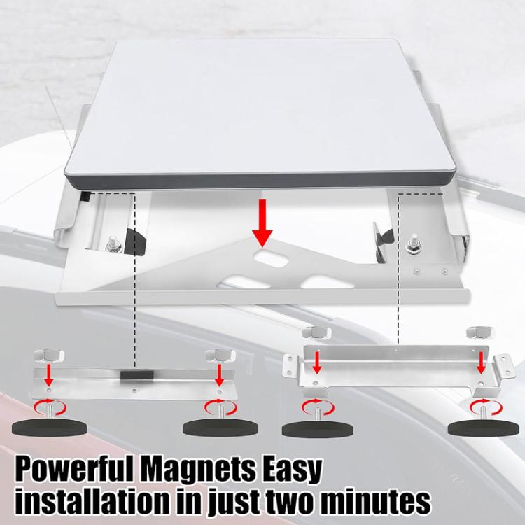 Per il set di staffe magnetiche per installazione sul tetto dell'auto Starlink Mini PO-919, PO-919