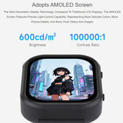 Scheda di sviluppo per smartwatch WAVESHARE ESP32-C6 con display AMOLED da 2,06 pollici e risoluzione di 410x502 pixel., With Lithium Battery, No Lithium Battery