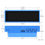 Display touch capacitivo 3,49" RP2350 dual core